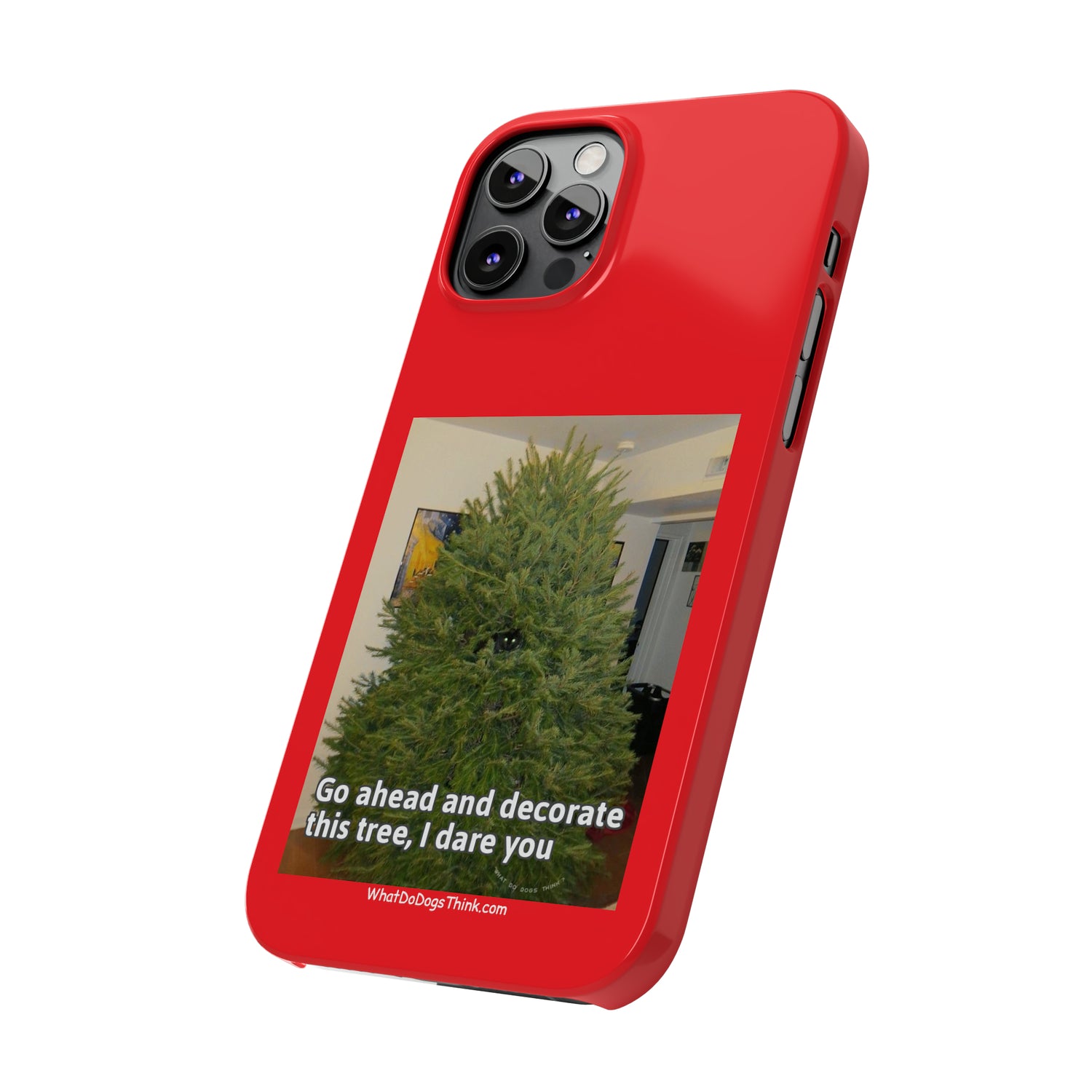 I Dare You      Red Slim Phone Case