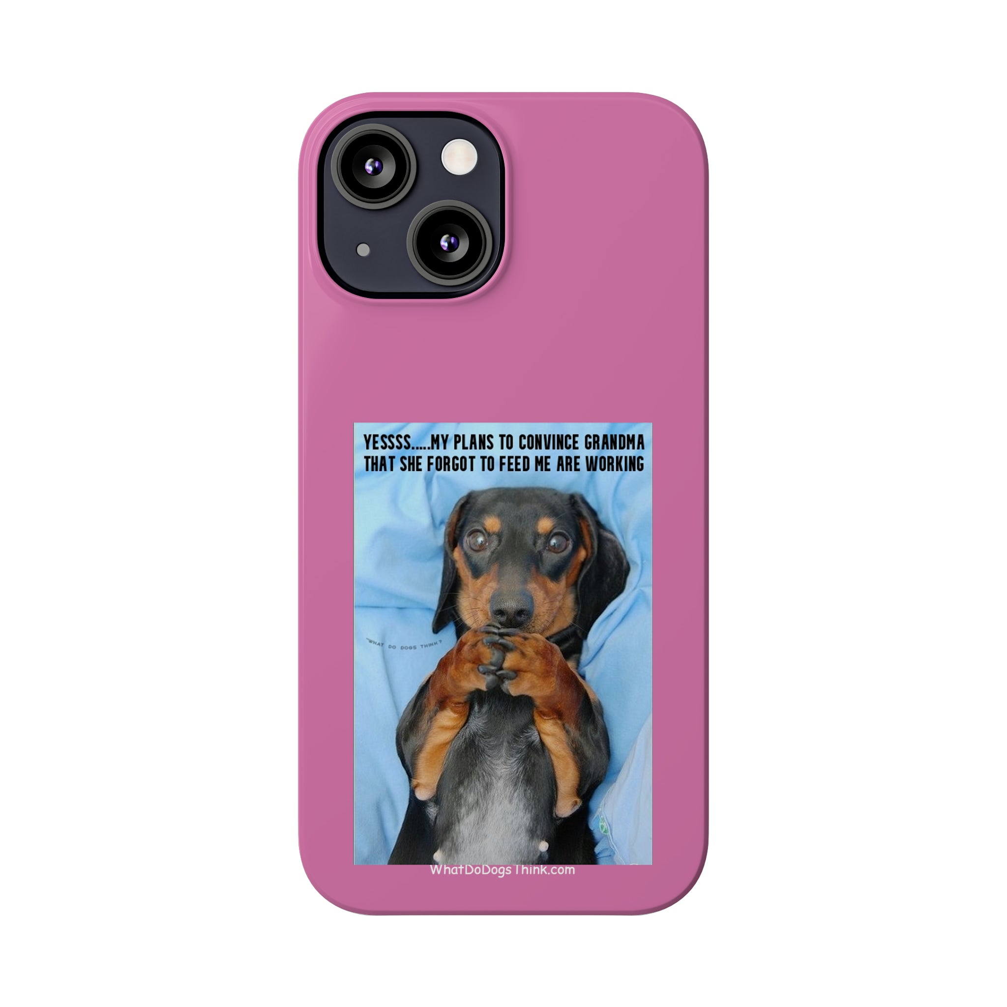 Grandma    Pink Slim Phone Cases