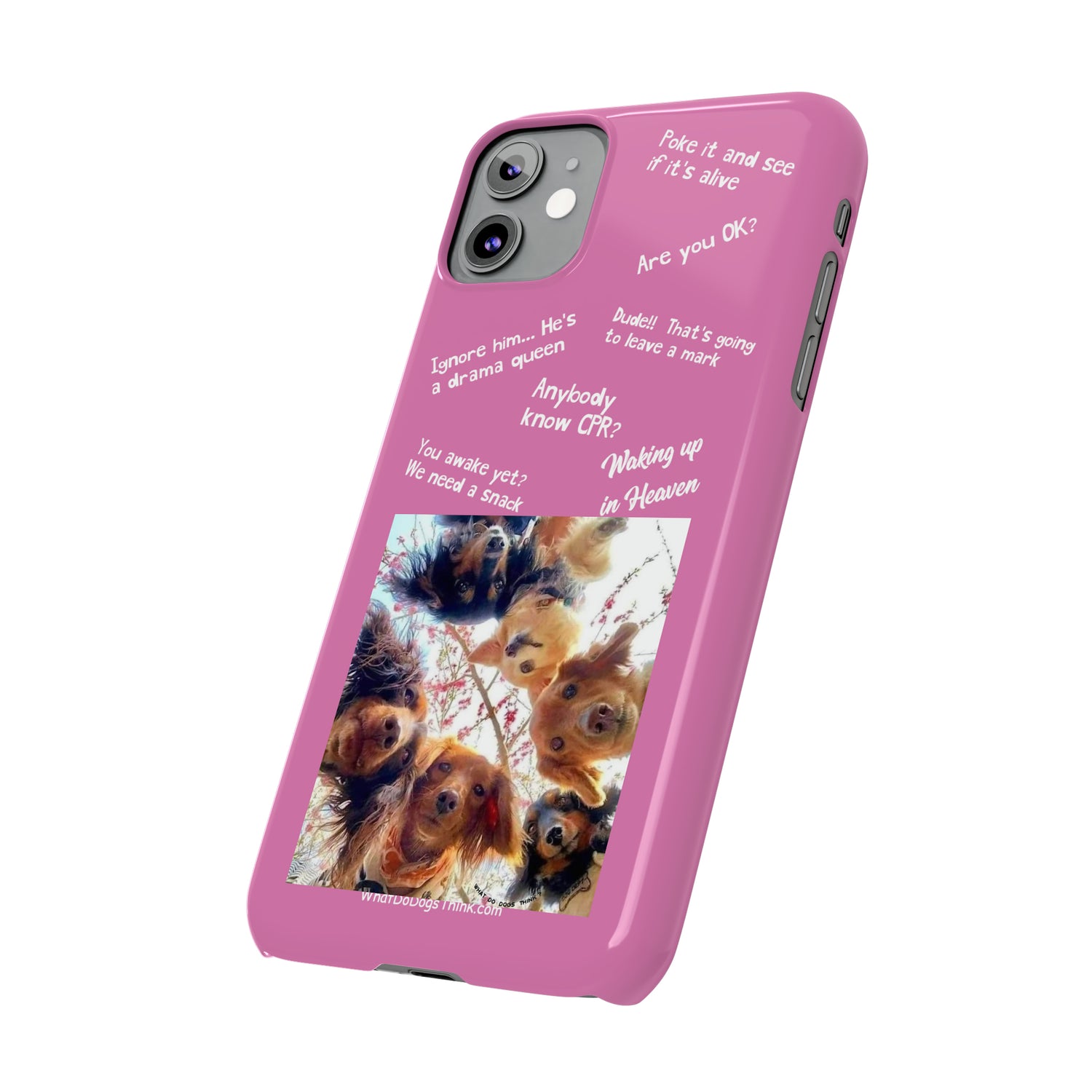 Are You OK?  Compilation    Pink Slim Phone Cases