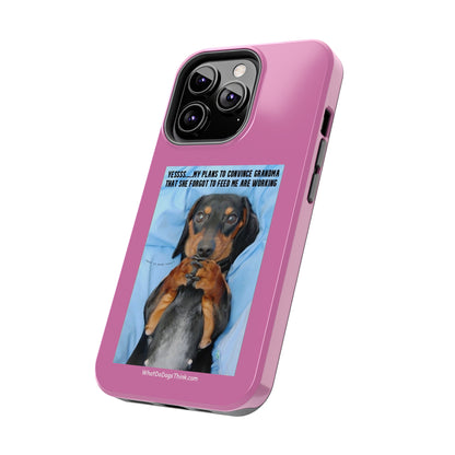 Grandma    Pink Tough Phone Cases