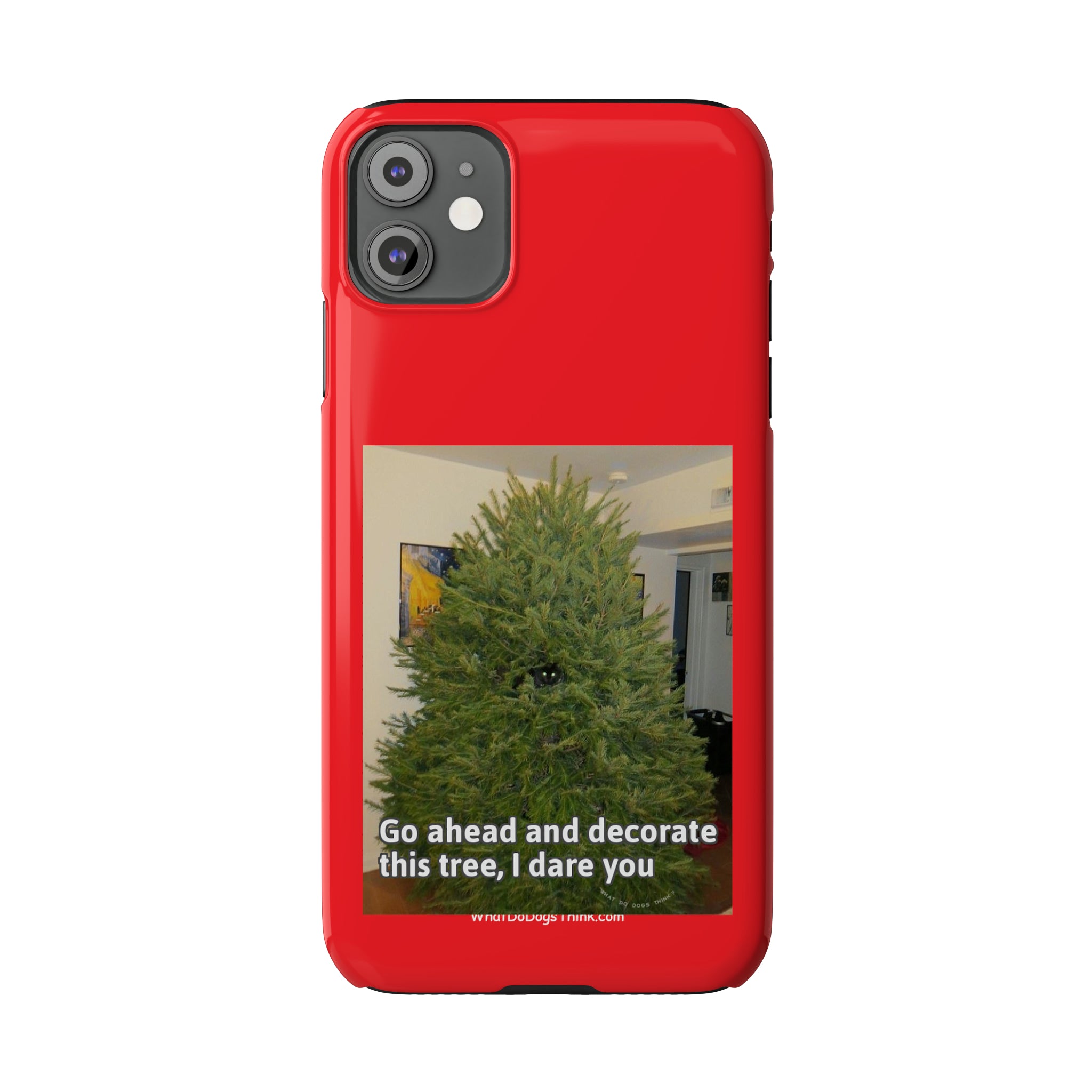 I Dare You      Red Slim Phone Case