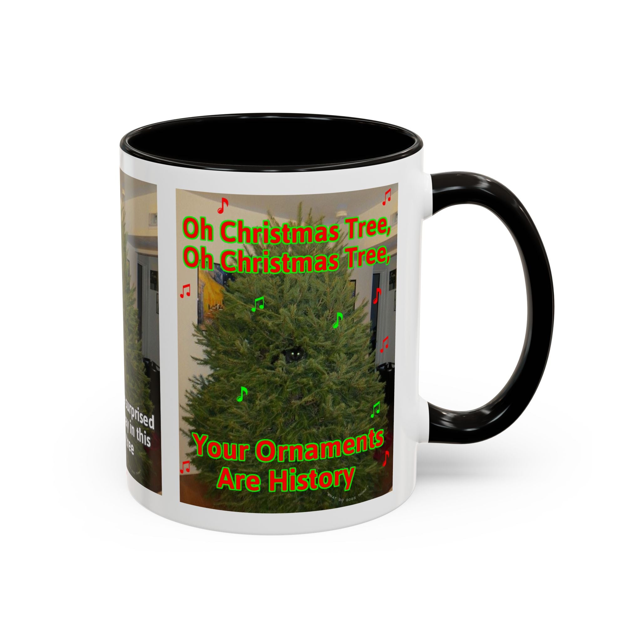 Christmas Tree Cat Mug