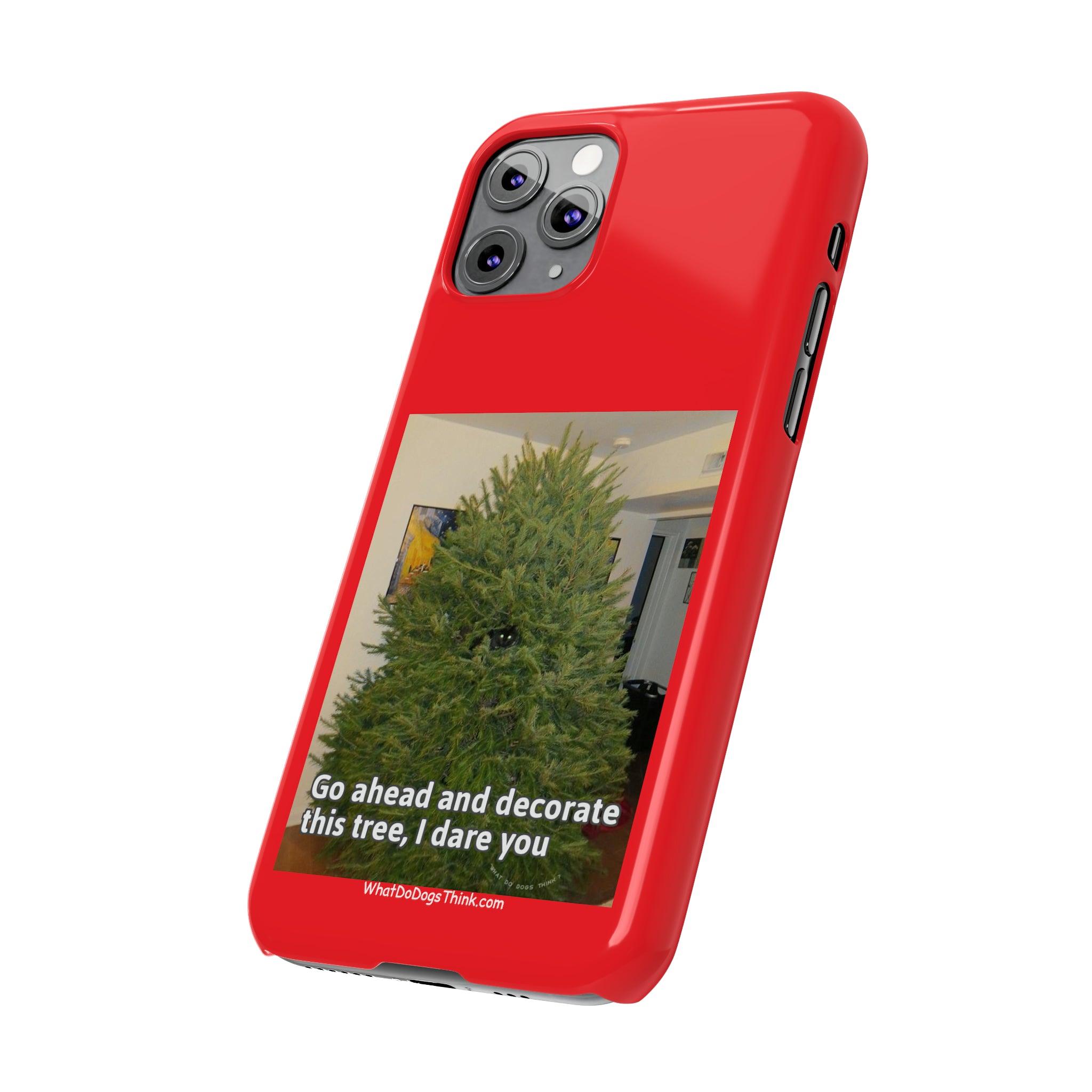 I Dare You      Red Slim Phone Case