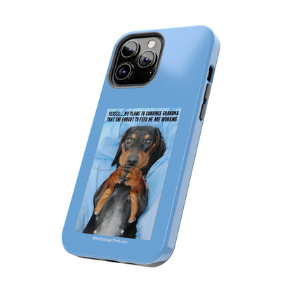 Grandma    Blue Tough Phone Cases