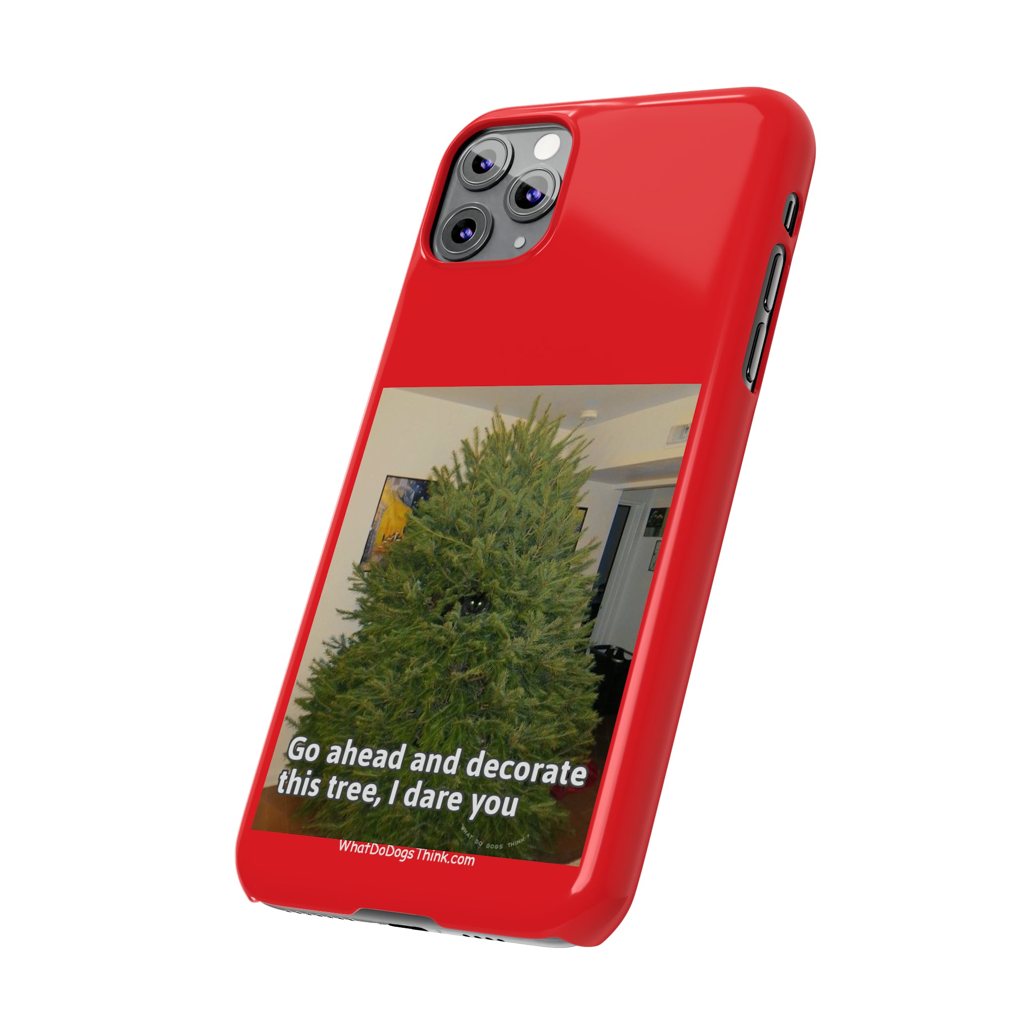 I Dare You      Red Slim Phone Case