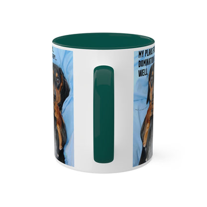 Devious Dachshund  Mug 