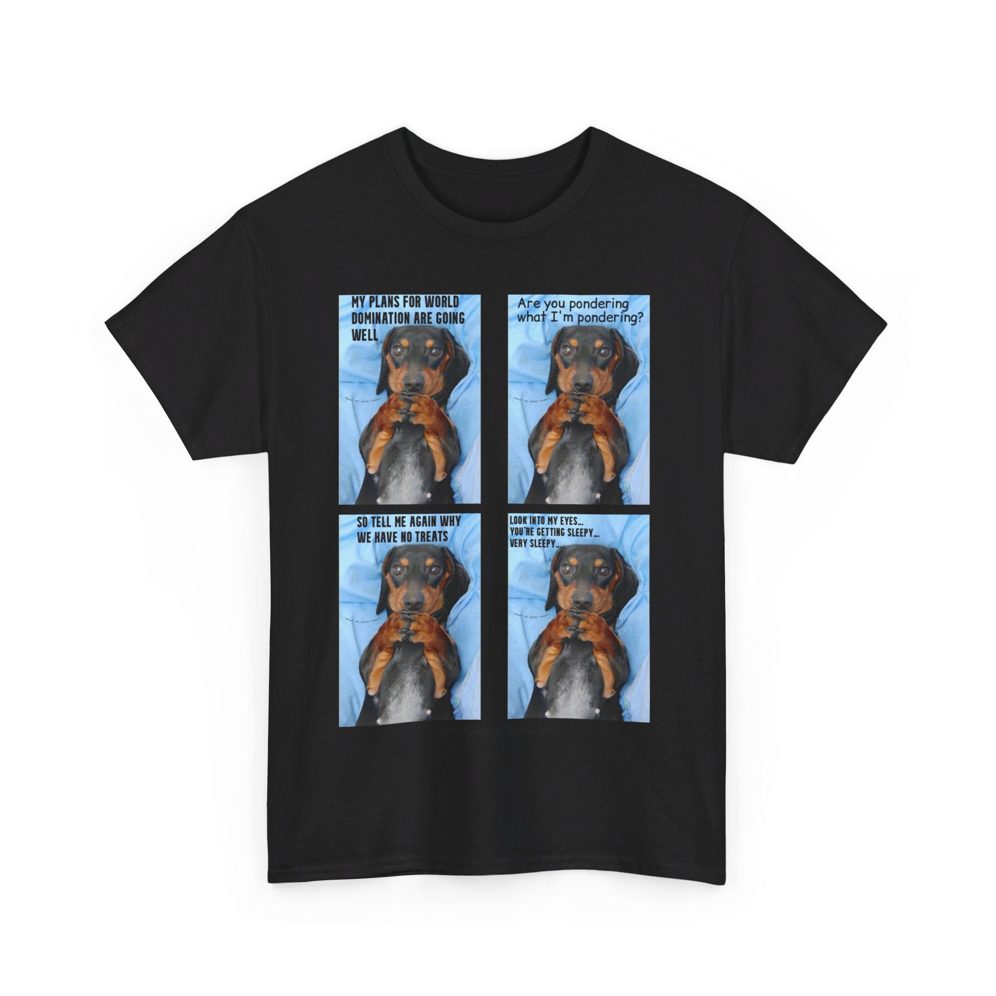 Devious Dachshund  T shirt 