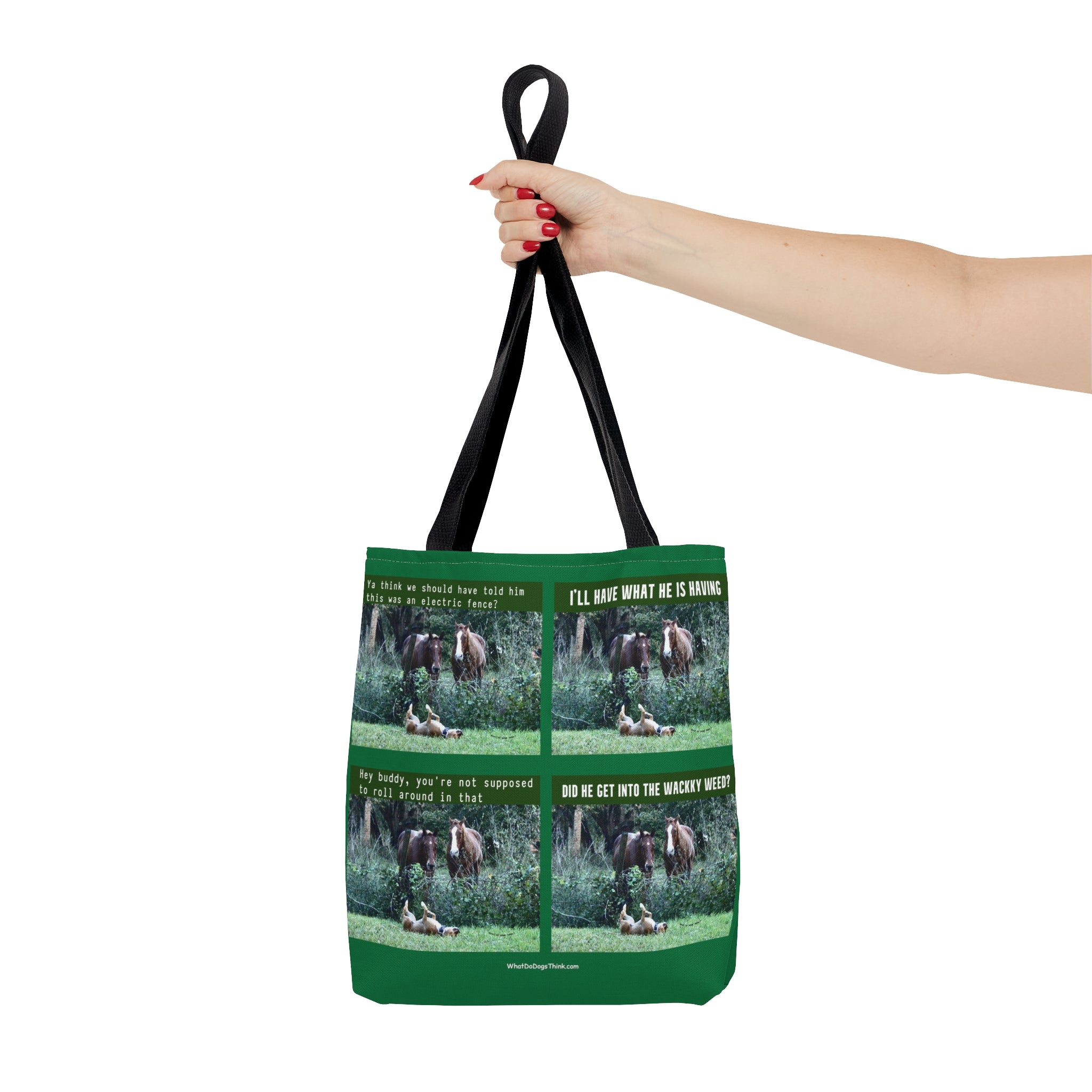 Horsing Around   Tote Bag