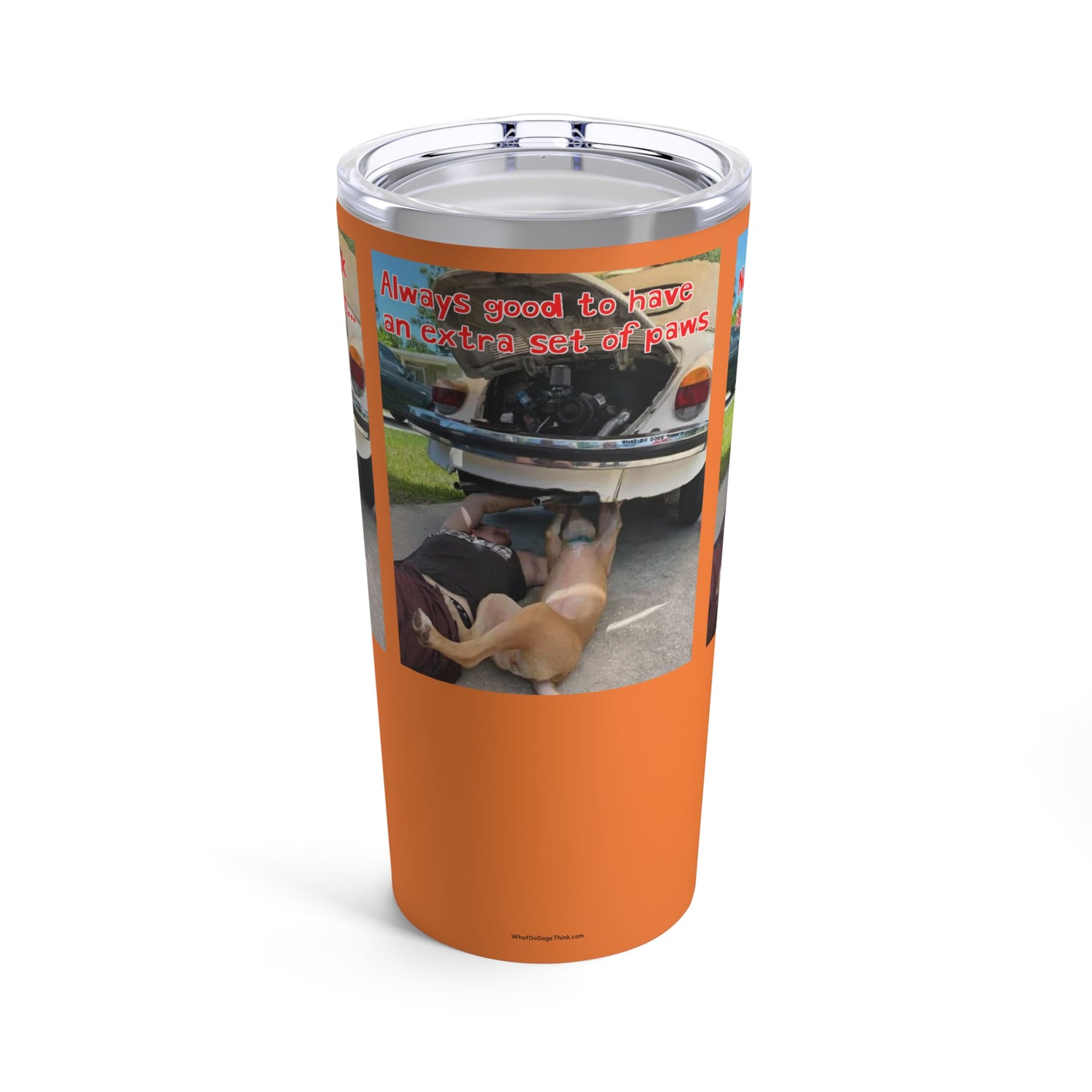 VW Helper Orange Tumbler 20oz