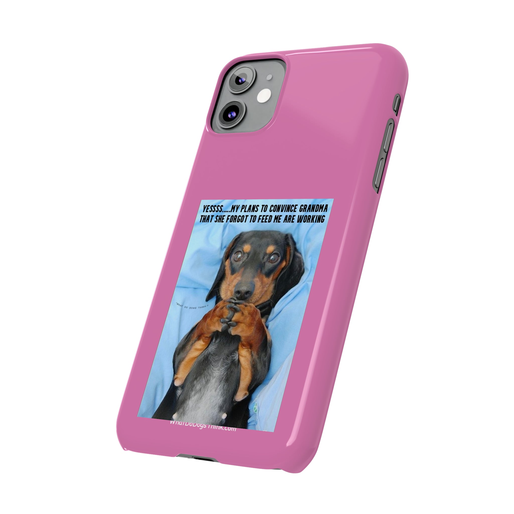 Grandma    Pink Slim Phone Cases